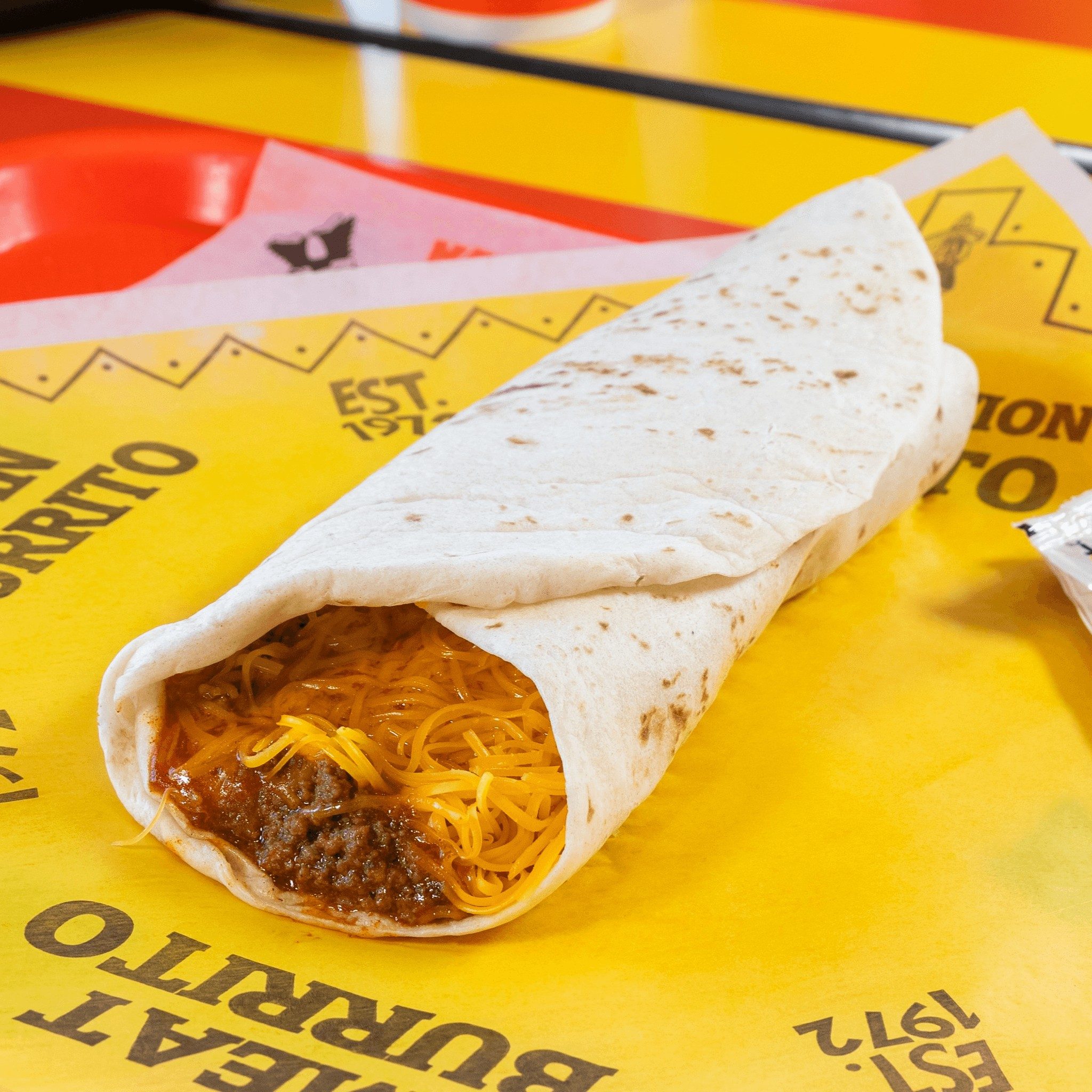Meat Burrito.