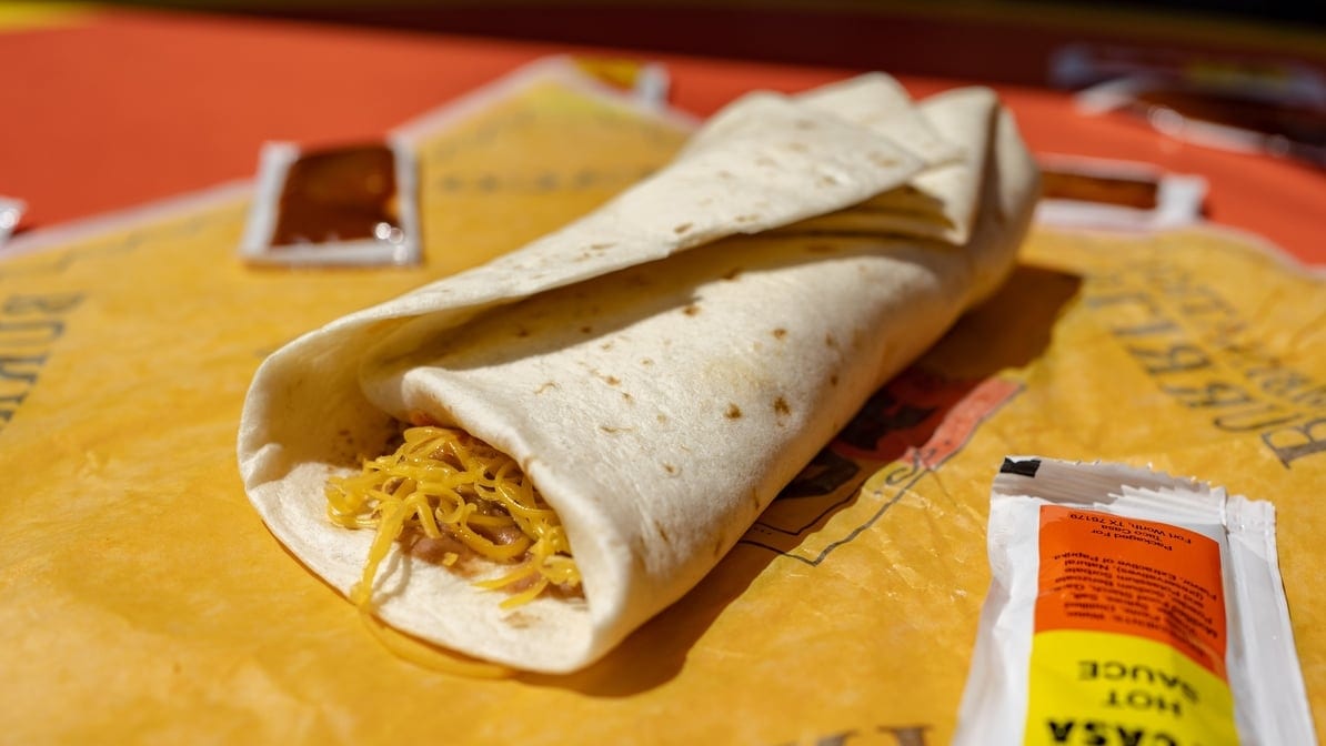 Bean Burrito.