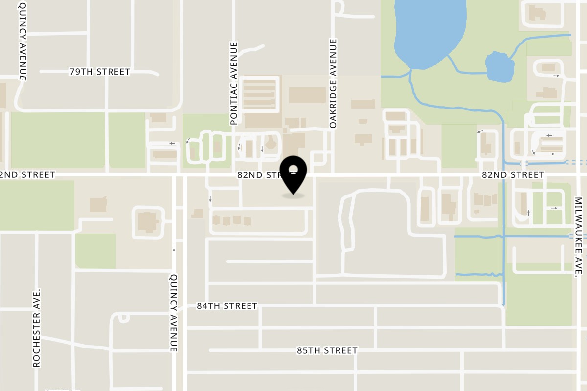 Map showing the location of Taco Casa 82nd St. – Lubbock, TX on 6815 82nd St in Lubbock